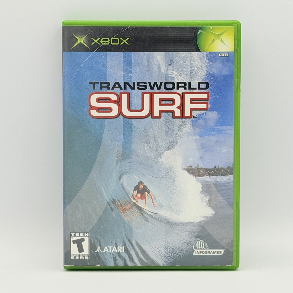 Transworld Surf (Microsoft Xbox, 2001) Atari *CASE & MANUAL ONLY* NO GAME